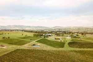 Aerial view of Tinja